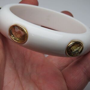 14k Overlayed Fashion Bangle Bracelet